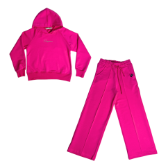 Dívčí zateplená souprava Pink