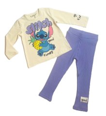Dívčí komplet Stitch Lila