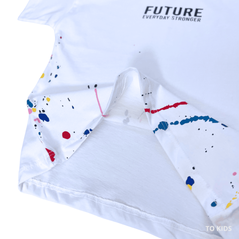 Chlapecký set Future White