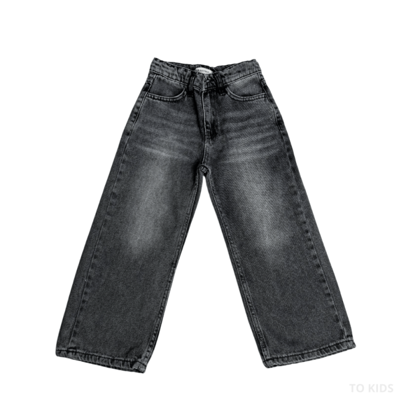Chlapecký třídílný džínový komplet Strong Black