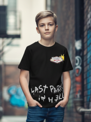 Chlapecké triko Last Party Black