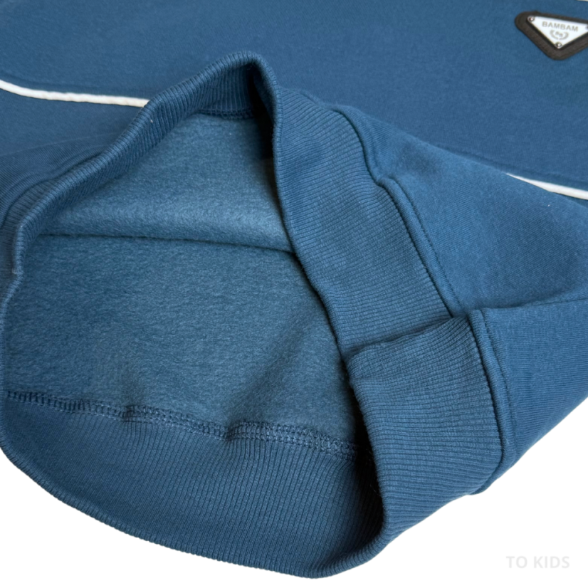 Chlapecká tepláková souprava Bambam Blue - Velikost: 134/140 - 9-10 let