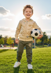 Chlapecká souprava Goool Beige