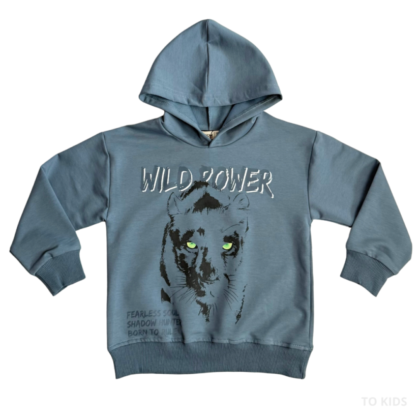 Chlapecká souprava Wild Power Gray - Velikost: 110/116 - 5-6 let