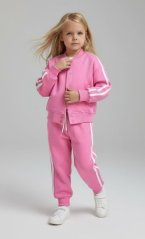 Dívčí třídílný komplet Pink