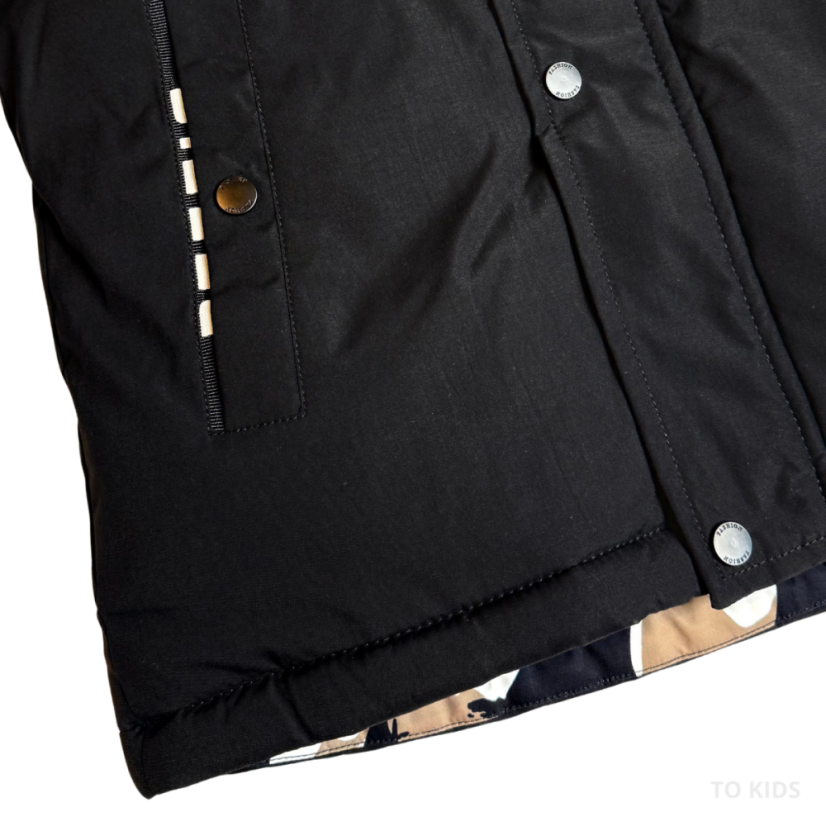 Chlapecká zimní bunda Black - Velikost: 164/ 14 let