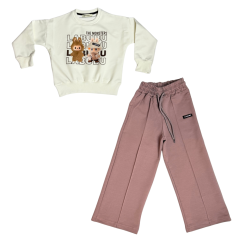 Dívčí souprava Labubu Braun