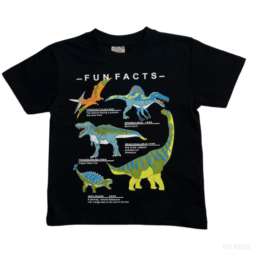 Chlapecký souprava Fun Facts Black