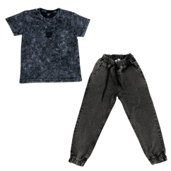 Chlapecký džínový set BB