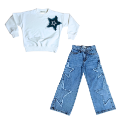 Dívčí komplet Star White