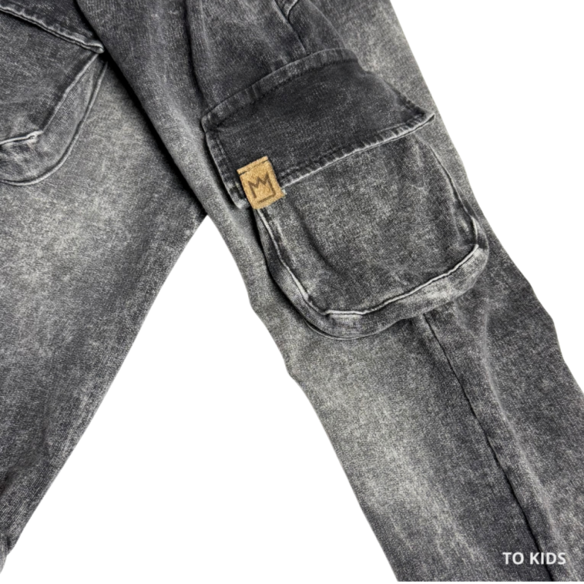 Chlapecké kalhoty MIMI Gray