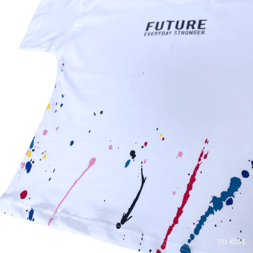 Chlapecký set Future White