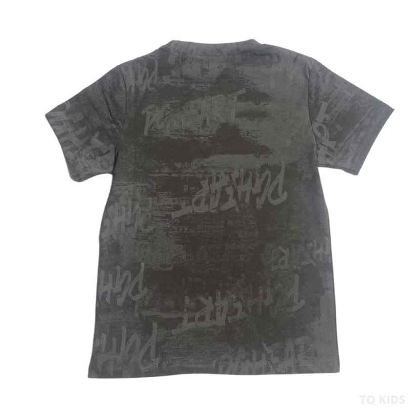 Chlapecké triko Black-Gray
