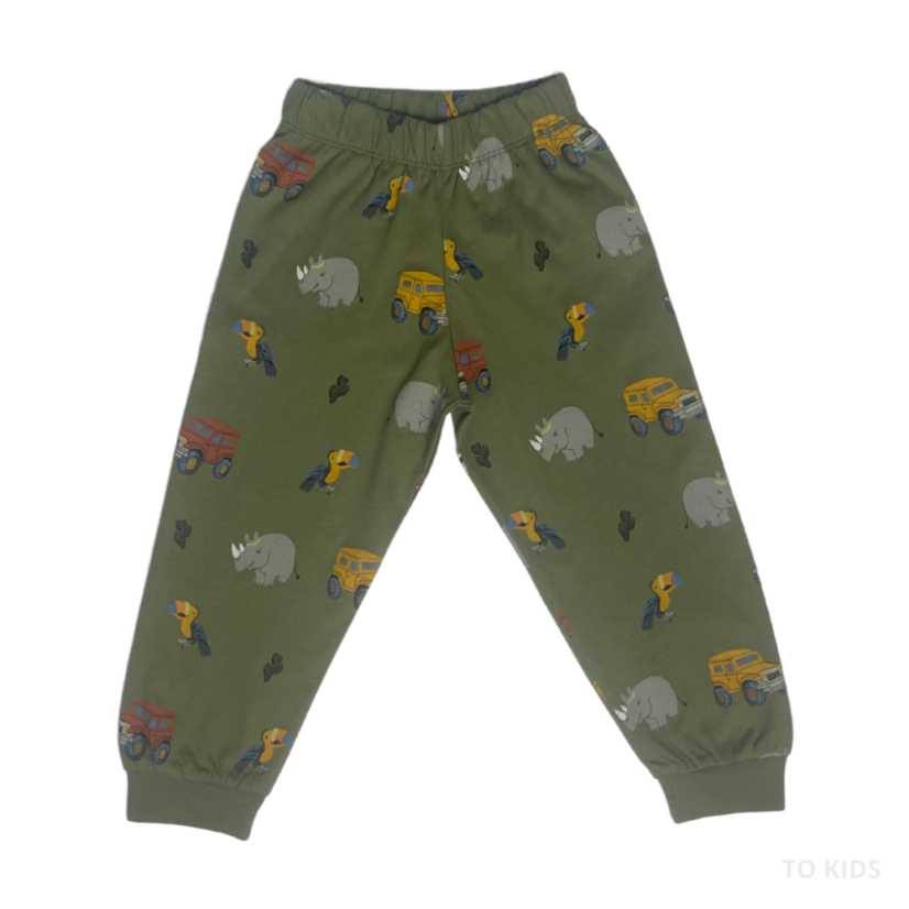 Chlapecké pyžamo Cars Khaki
