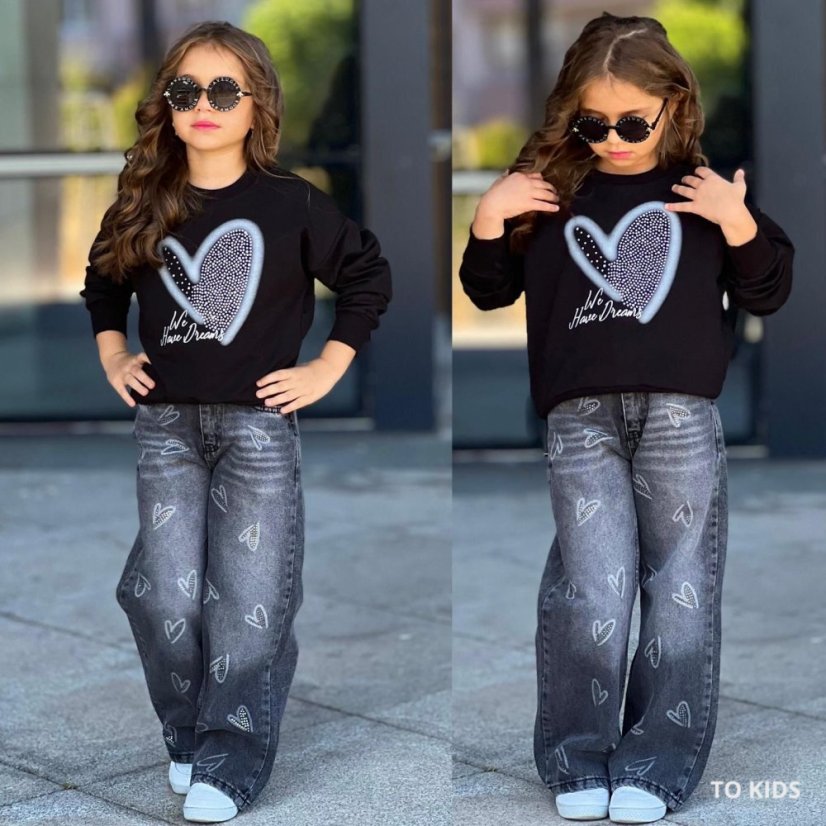 Dívčí komplet Dreams Black