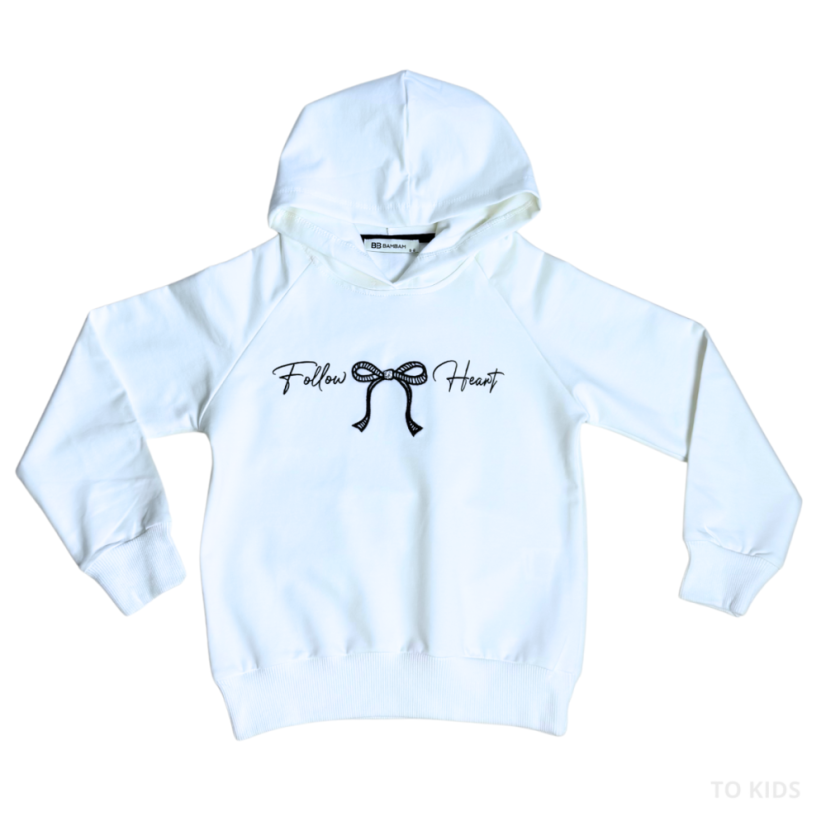 Dívčí komplet Follou Heart White - Velikost: 158/164 - 13-14 let