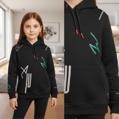 Dívčí mikina Grafity Black