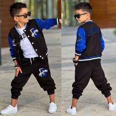 Chlapecký třídílný komplet Academy Blue