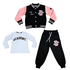 Dívčí komplet Academy Pink