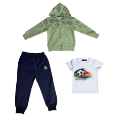 Třídílný chlapecký set Football