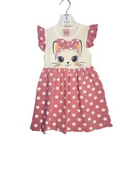 Dívčí šaty Cat pink