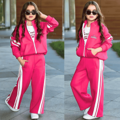 Dívčí zateplený komplet Energy Pink