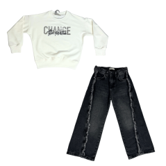 Dívčí komplet Change Black