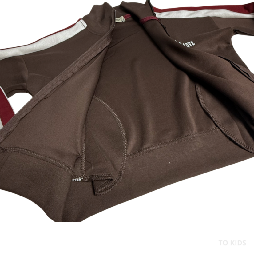 Dívčí třídílný komplet  All you need is love Braun