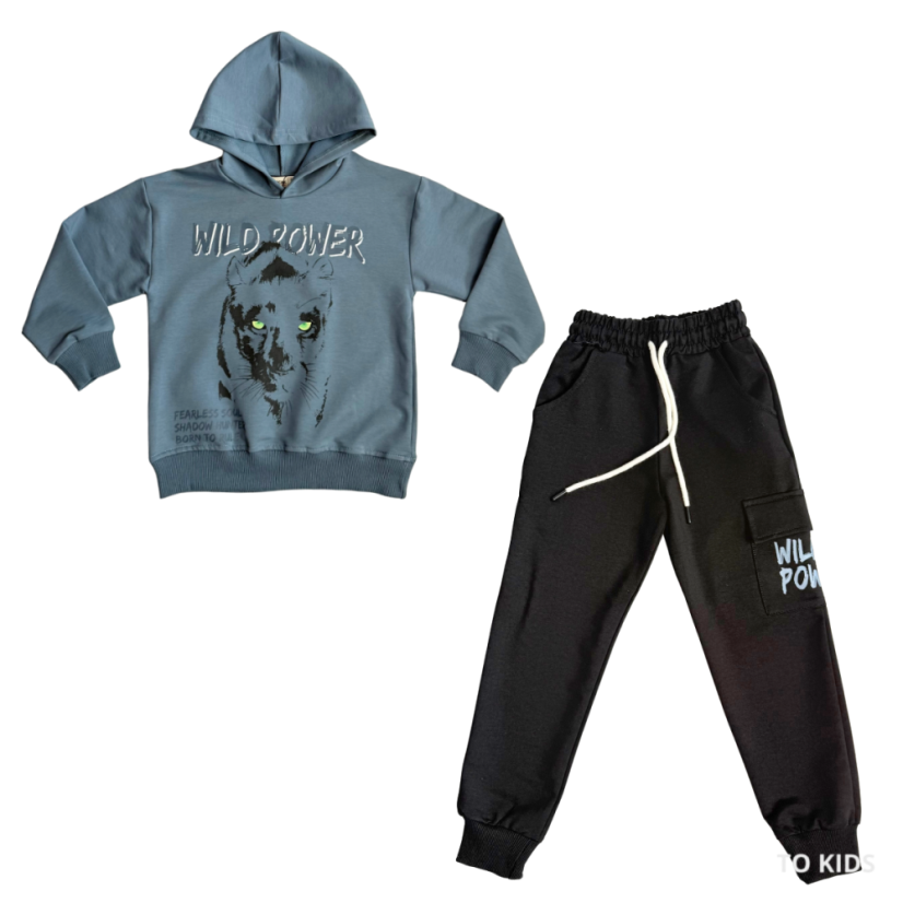 Chlapecká souprava Wild Power Gray