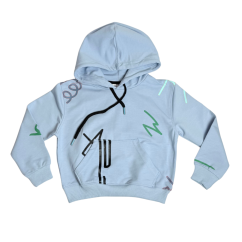 Dívčí mikina Grafity Blue