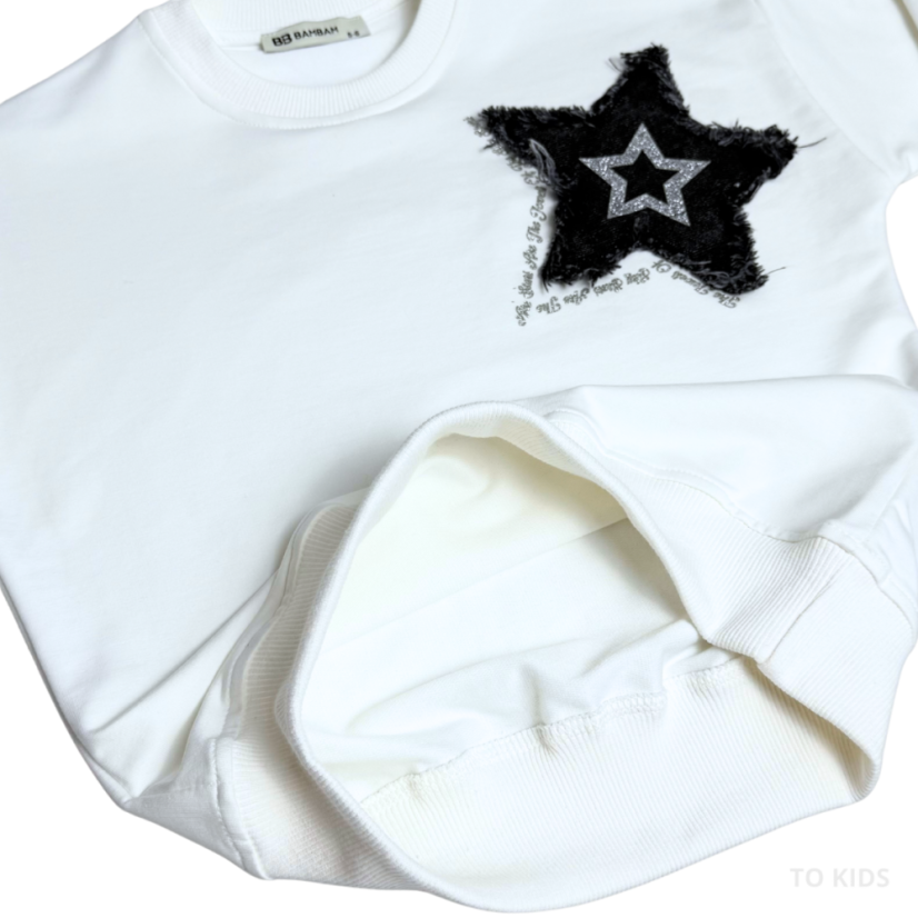 Dívčí komplet Star White-Black