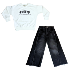 Dívčí komplet Pretty BW