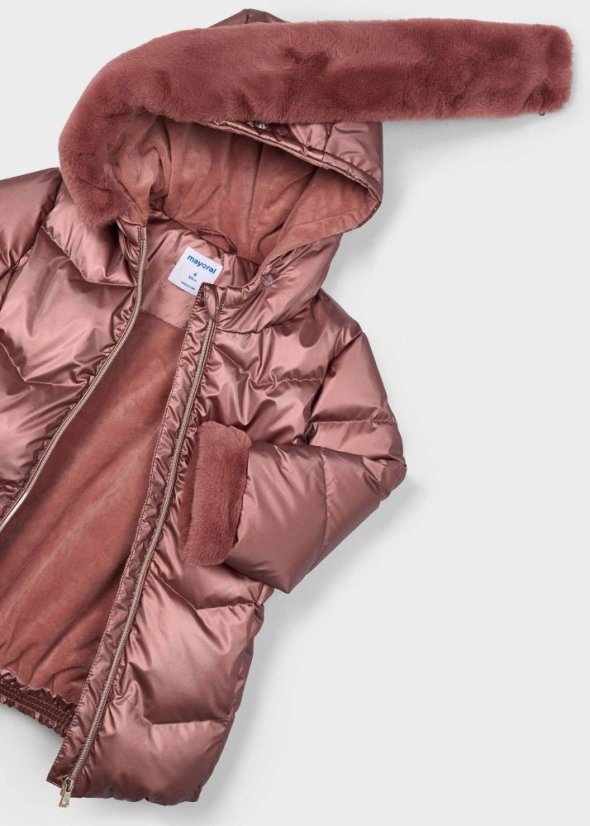 Mayoral dívčí zimní bunda Pink