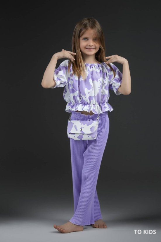 Dívčí komplet Purple