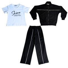 Třídílný dívčí komplet Shine