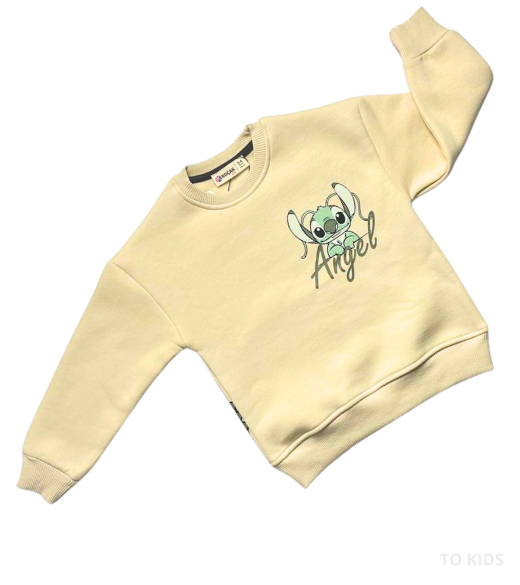 Dívčí souprava Stitch Green - Velikost: 122/128 - 7-8 let